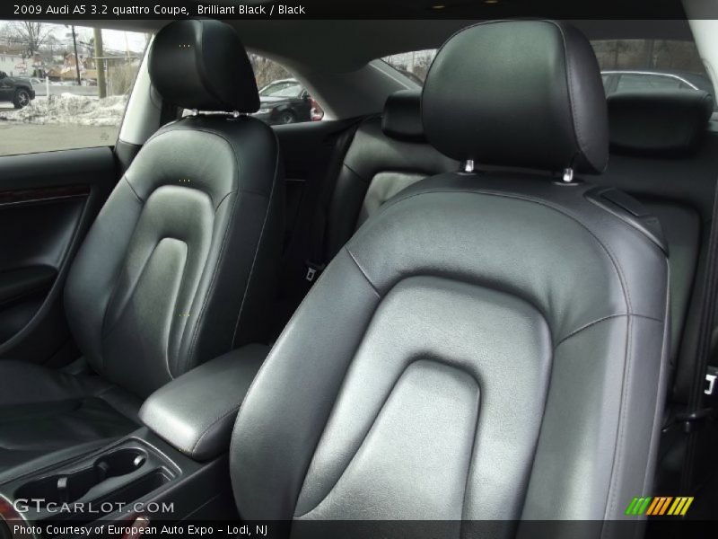 Brilliant Black / Black 2009 Audi A5 3.2 quattro Coupe