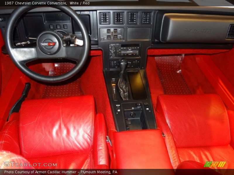 Dashboard of 1987 Corvette Convertible