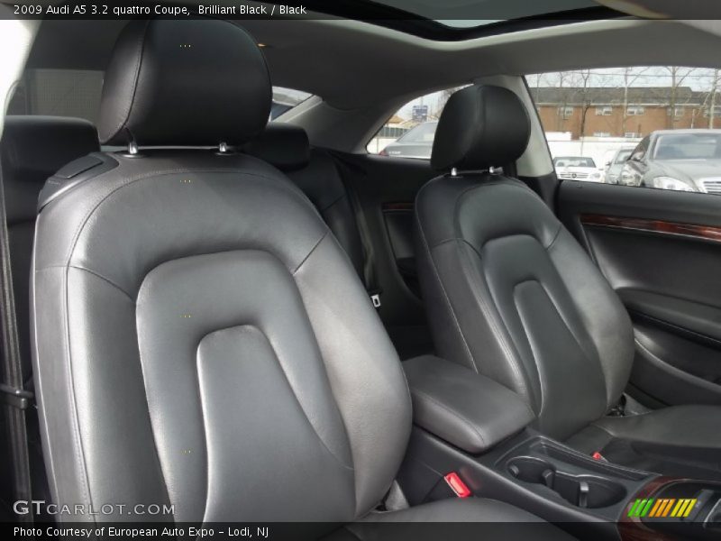 Brilliant Black / Black 2009 Audi A5 3.2 quattro Coupe