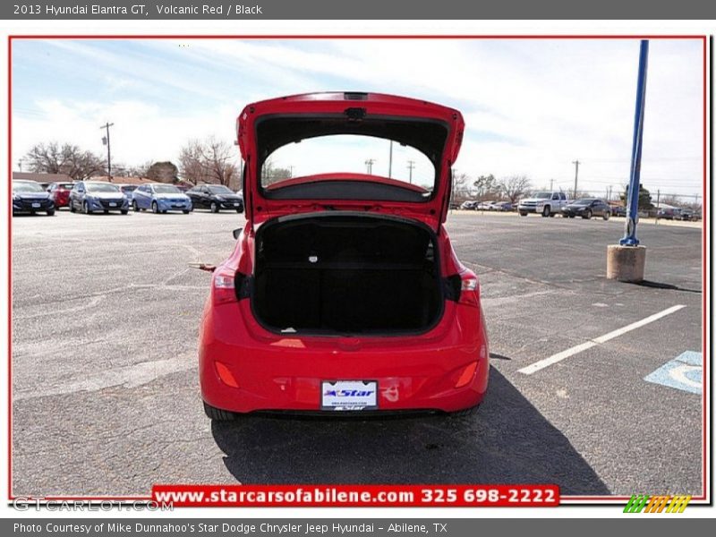 Volcanic Red / Black 2013 Hyundai Elantra GT