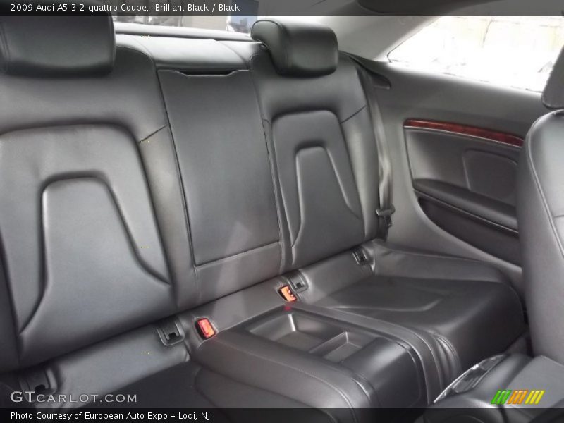 Brilliant Black / Black 2009 Audi A5 3.2 quattro Coupe