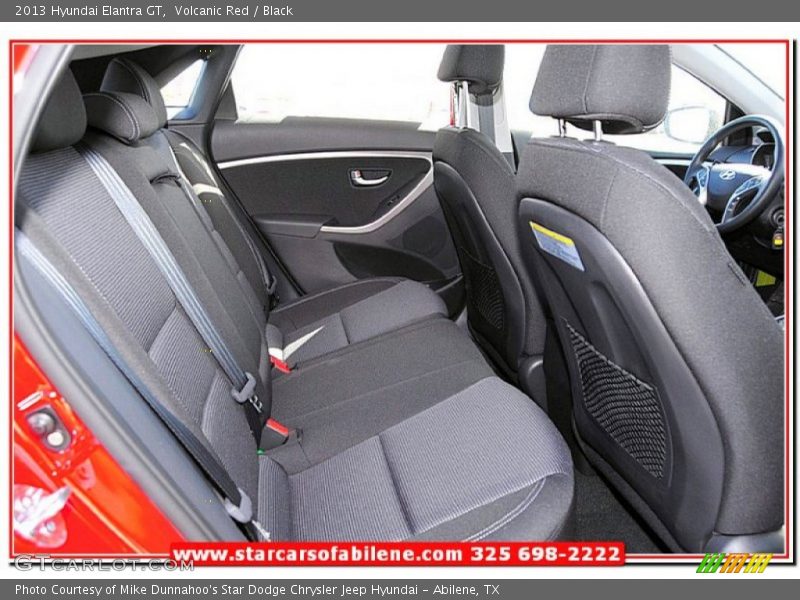 Volcanic Red / Black 2013 Hyundai Elantra GT