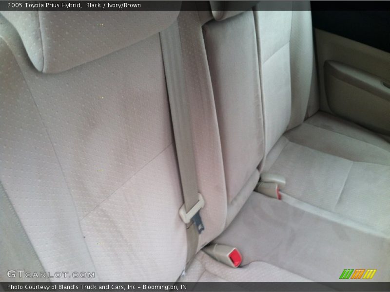 Black / Ivory/Brown 2005 Toyota Prius Hybrid