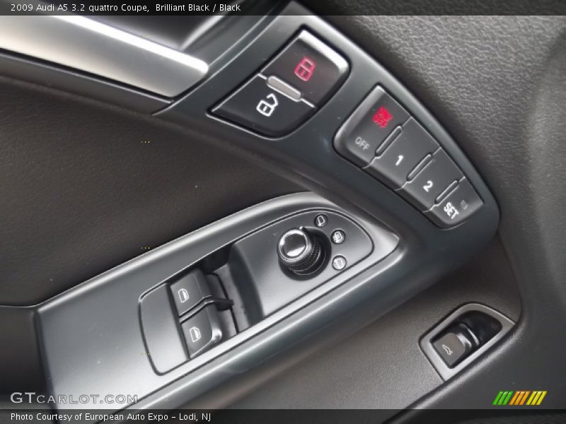 Brilliant Black / Black 2009 Audi A5 3.2 quattro Coupe