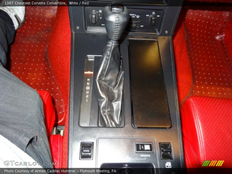  1987 Corvette Convertible 4 Speed Automatic Shifter