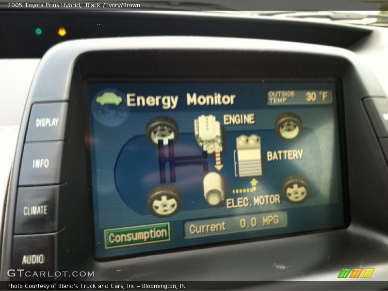 Black / Ivory/Brown 2005 Toyota Prius Hybrid