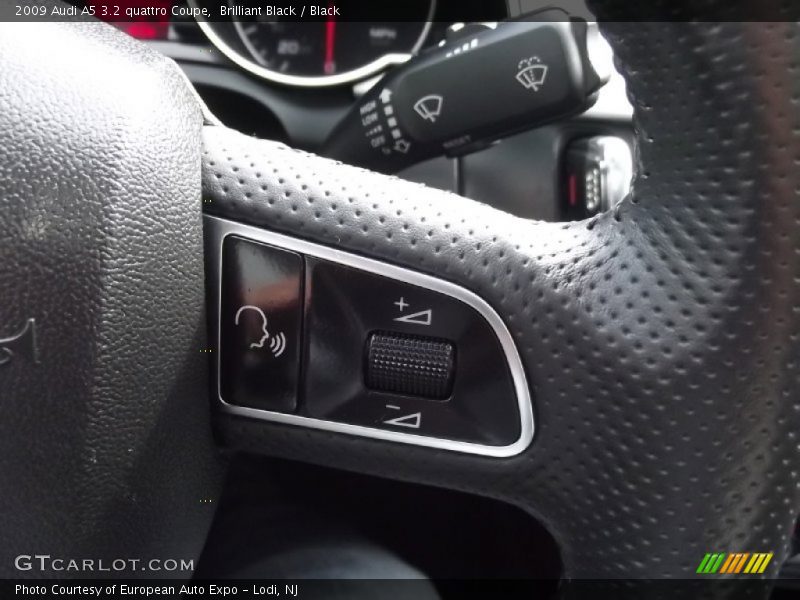 Brilliant Black / Black 2009 Audi A5 3.2 quattro Coupe