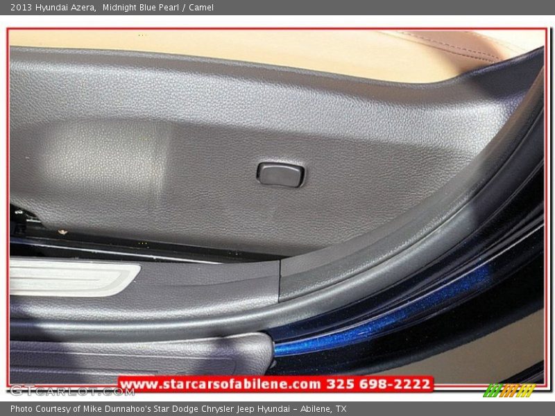 Midnight Blue Pearl / Camel 2013 Hyundai Azera