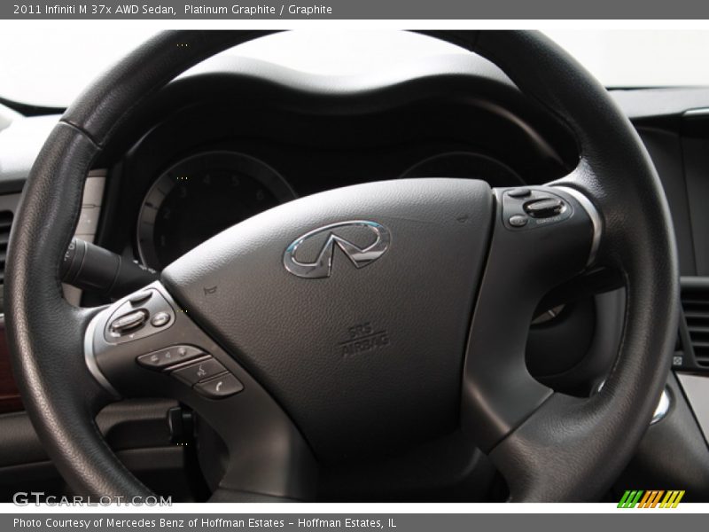 Platinum Graphite / Graphite 2011 Infiniti M 37x AWD Sedan