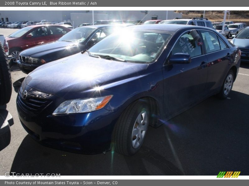 Blue Ribbon Metallic / Ash 2008 Toyota Camry LE