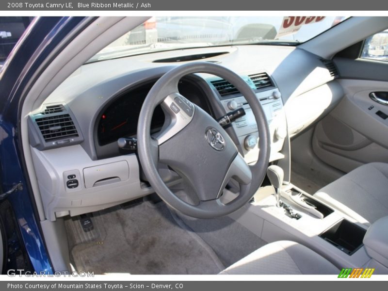Blue Ribbon Metallic / Ash 2008 Toyota Camry LE