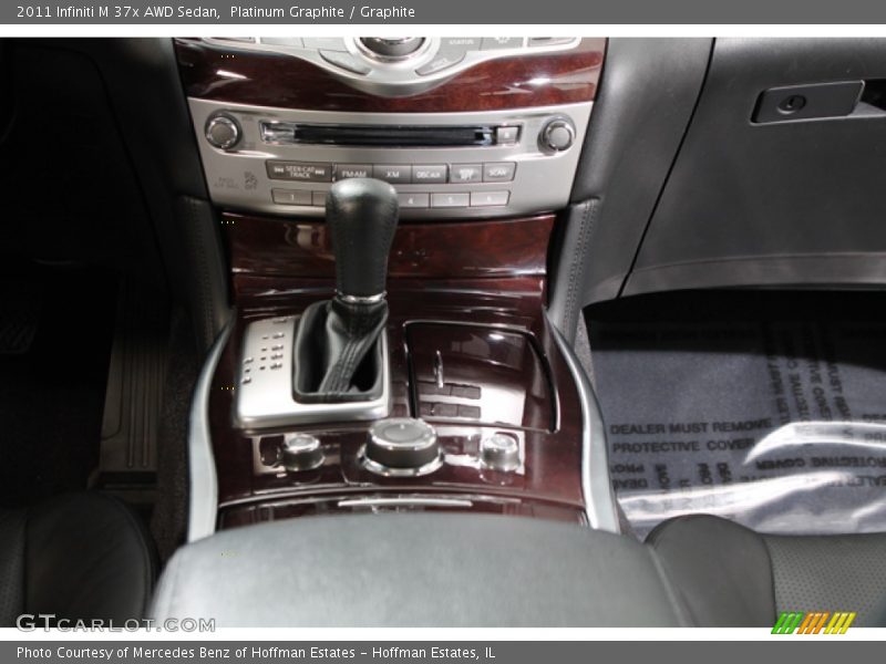 Platinum Graphite / Graphite 2011 Infiniti M 37x AWD Sedan