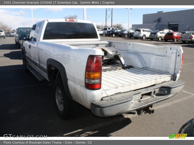 Summit White / Graphite 2001 Chevrolet Silverado 2500HD LT Extended Cab