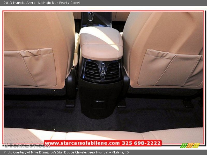 Midnight Blue Pearl / Camel 2013 Hyundai Azera