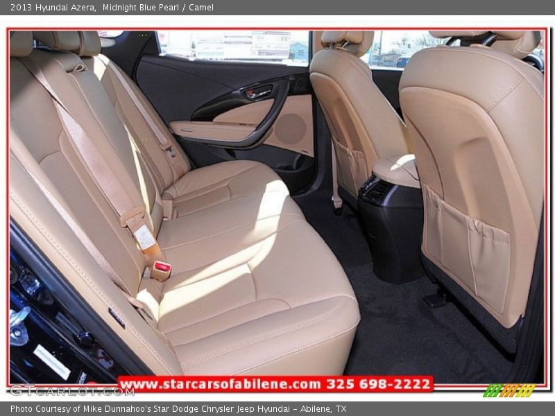Midnight Blue Pearl / Camel 2013 Hyundai Azera