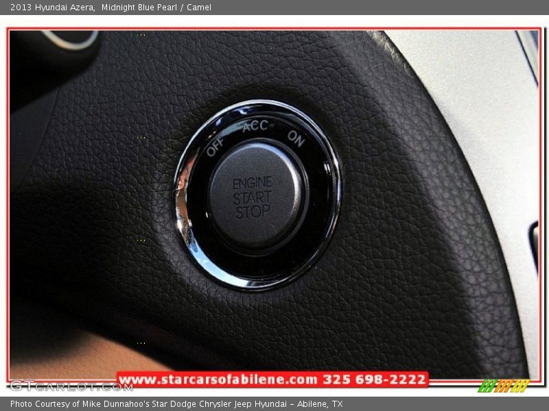 Midnight Blue Pearl / Camel 2013 Hyundai Azera