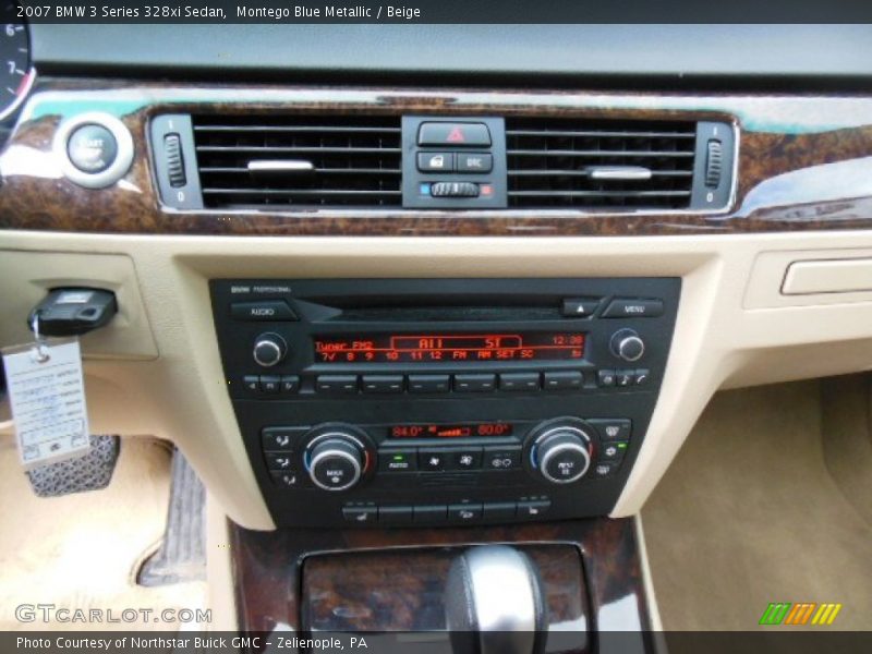 Montego Blue Metallic / Beige 2007 BMW 3 Series 328xi Sedan
