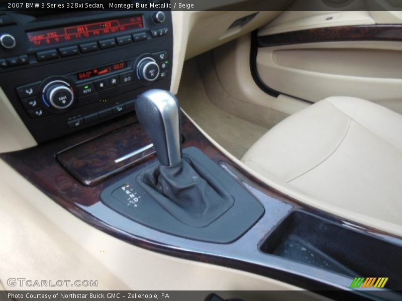 Montego Blue Metallic / Beige 2007 BMW 3 Series 328xi Sedan