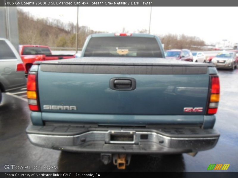 Stealth Gray Metallic / Dark Pewter 2006 GMC Sierra 2500HD SL Extended Cab 4x4