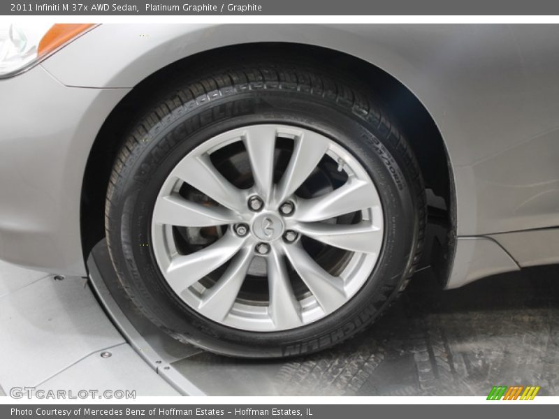 Platinum Graphite / Graphite 2011 Infiniti M 37x AWD Sedan