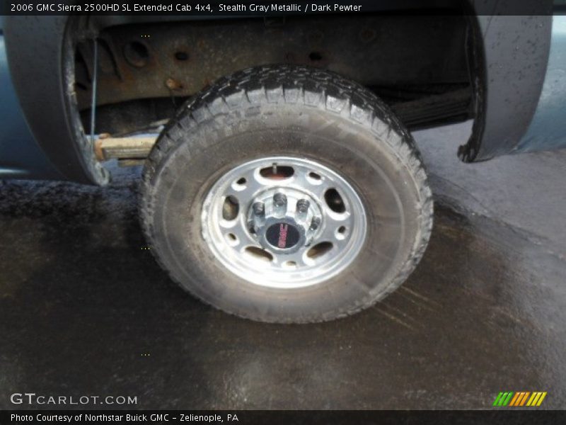 Stealth Gray Metallic / Dark Pewter 2006 GMC Sierra 2500HD SL Extended Cab 4x4