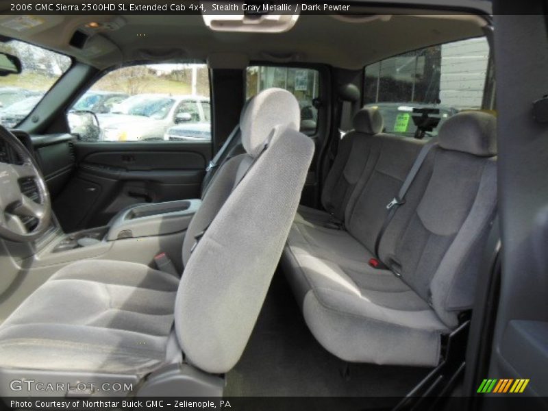 Stealth Gray Metallic / Dark Pewter 2006 GMC Sierra 2500HD SL Extended Cab 4x4