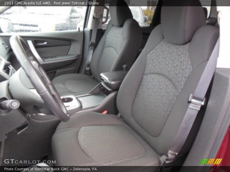 Red Jewel Tintcoat / Ebony 2011 GMC Acadia SLE AWD