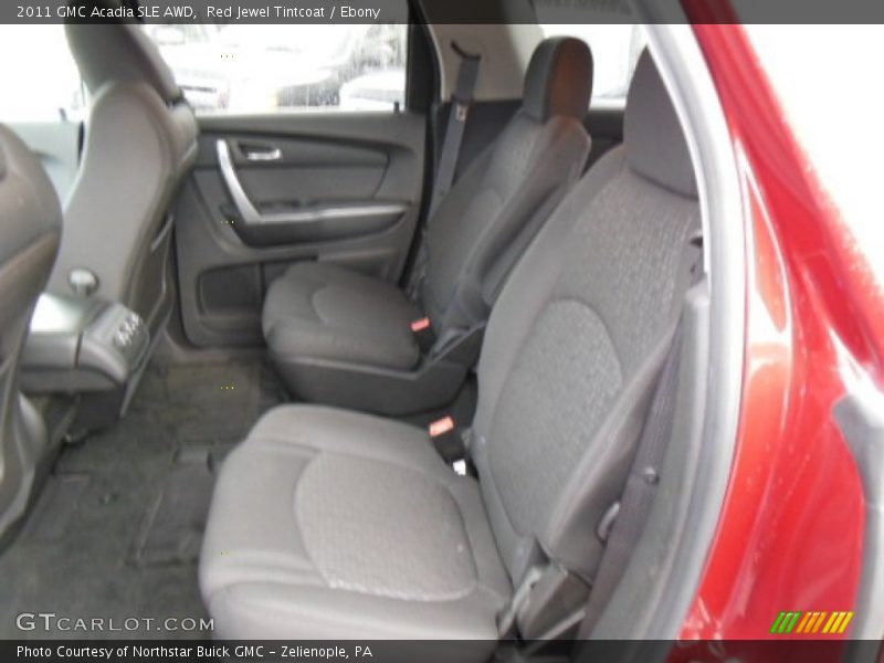 Red Jewel Tintcoat / Ebony 2011 GMC Acadia SLE AWD