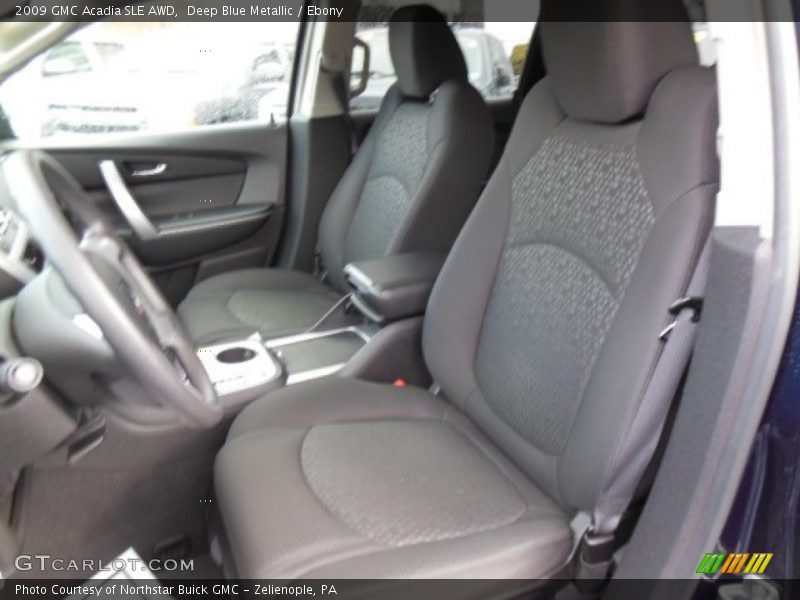 Deep Blue Metallic / Ebony 2009 GMC Acadia SLE AWD
