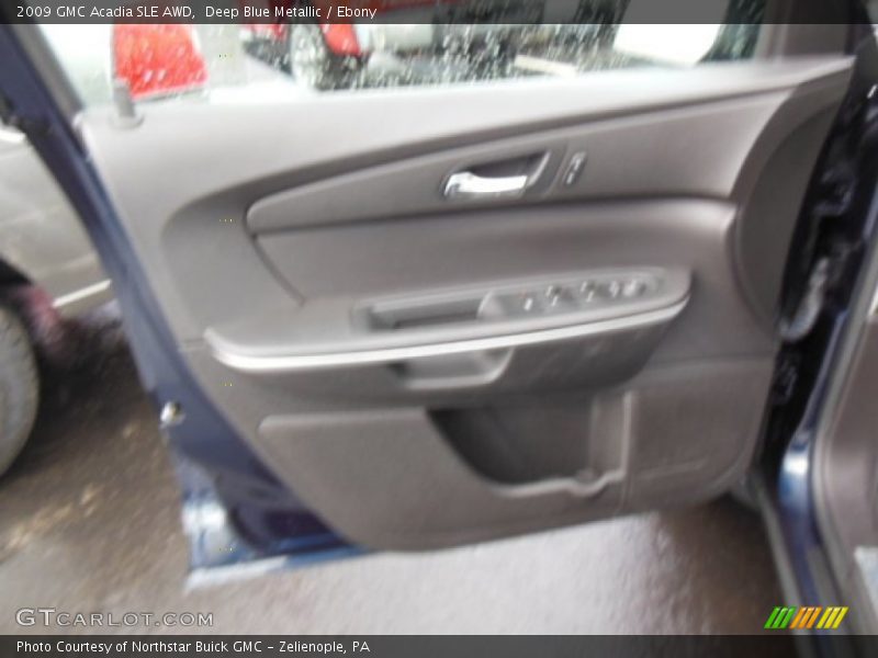 Deep Blue Metallic / Ebony 2009 GMC Acadia SLE AWD