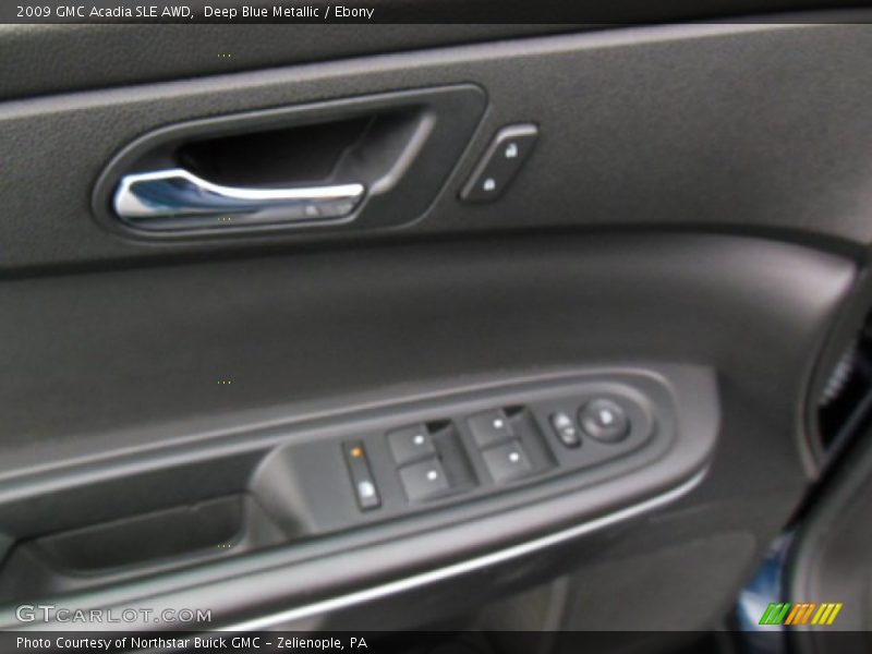 Deep Blue Metallic / Ebony 2009 GMC Acadia SLE AWD