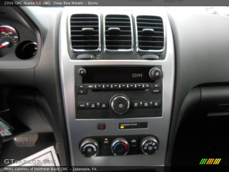 Deep Blue Metallic / Ebony 2009 GMC Acadia SLE AWD