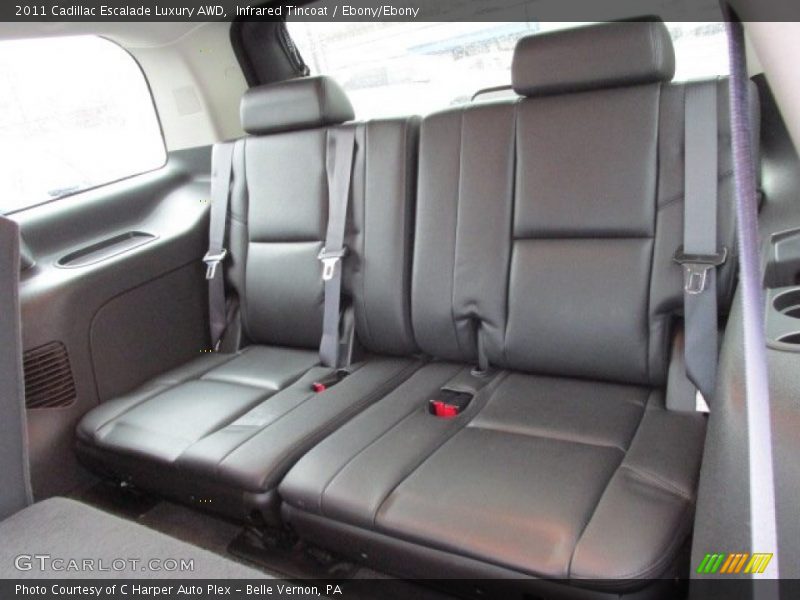Rear Seat of 2011 Escalade Luxury AWD