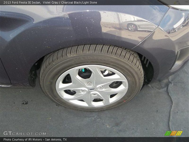 Violet Gray / Charcoal Black/Light Stone 2013 Ford Fiesta SE Sedan
