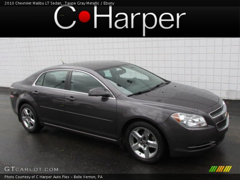 Taupe Gray Metallic / Ebony 2010 Chevrolet Malibu LT Sedan