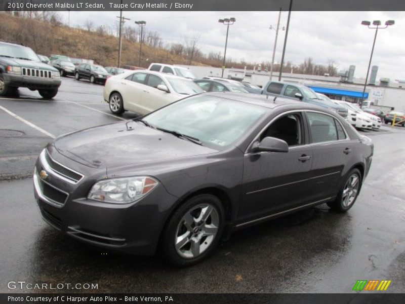 Taupe Gray Metallic / Ebony 2010 Chevrolet Malibu LT Sedan