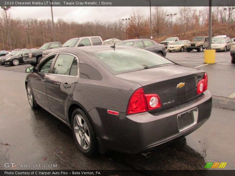 Taupe Gray Metallic / Ebony 2010 Chevrolet Malibu LT Sedan