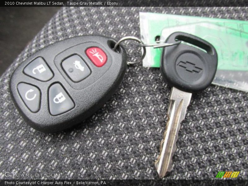 Keys of 2010 Malibu LT Sedan