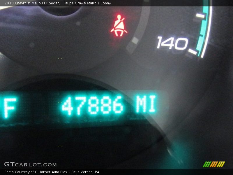 Taupe Gray Metallic / Ebony 2010 Chevrolet Malibu LT Sedan
