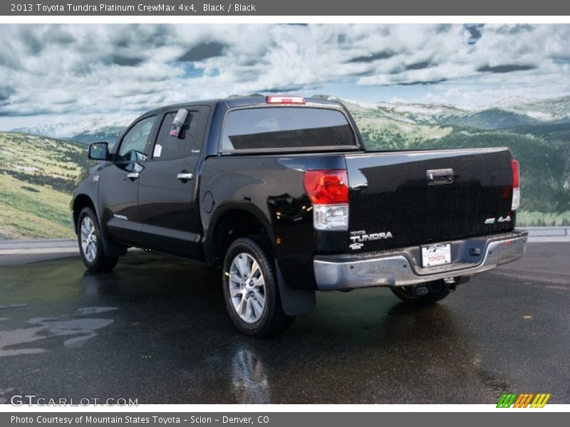 Black / Black 2013 Toyota Tundra Platinum CrewMax 4x4