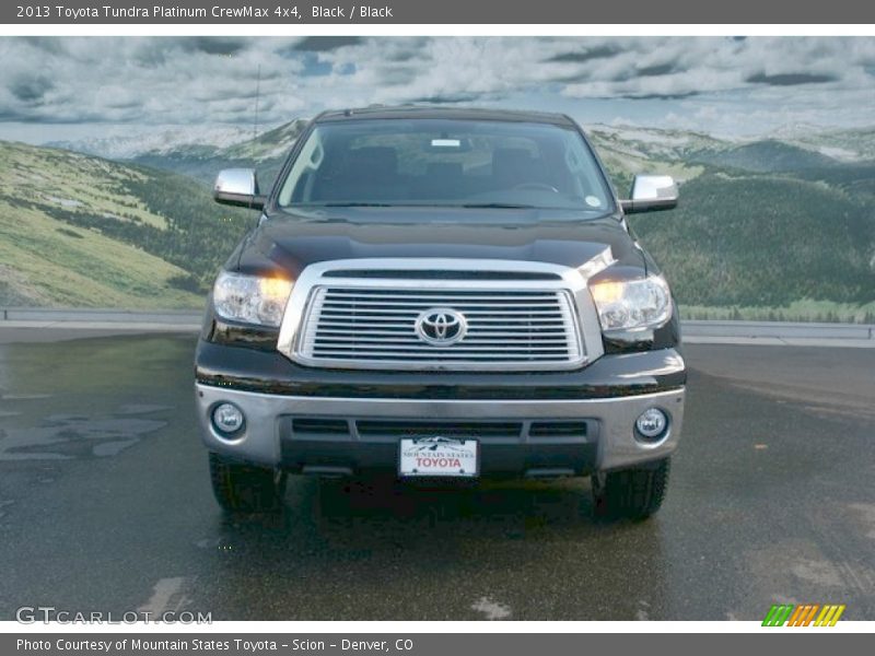 Black / Black 2013 Toyota Tundra Platinum CrewMax 4x4
