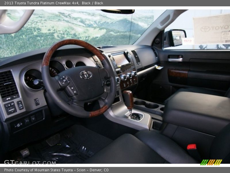 Black / Black 2013 Toyota Tundra Platinum CrewMax 4x4
