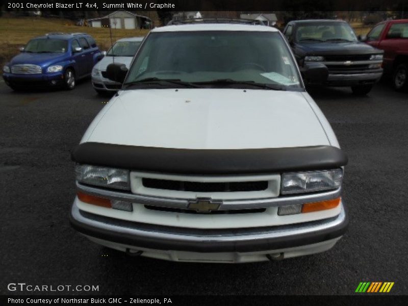 Summit White / Graphite 2001 Chevrolet Blazer LT 4x4