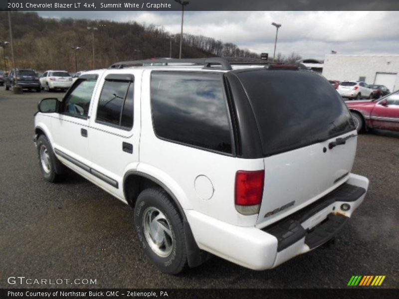 Summit White / Graphite 2001 Chevrolet Blazer LT 4x4