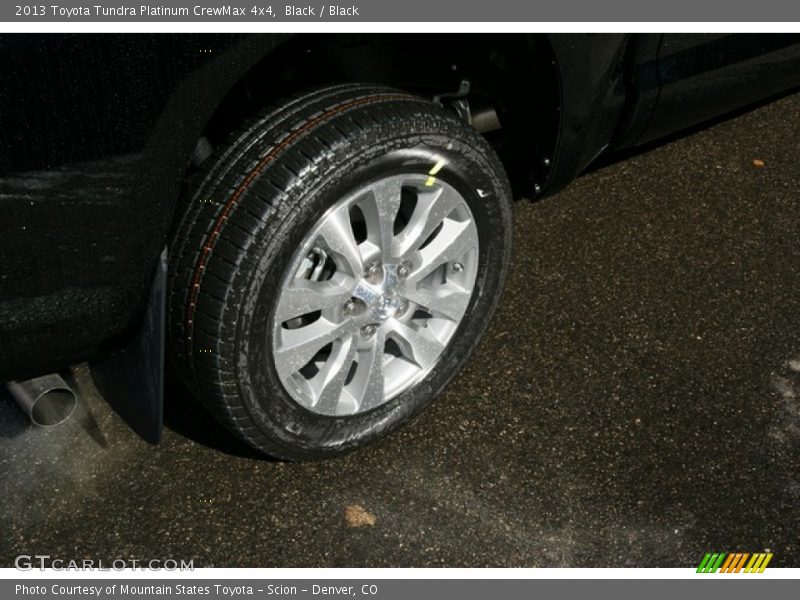 Black / Black 2013 Toyota Tundra Platinum CrewMax 4x4