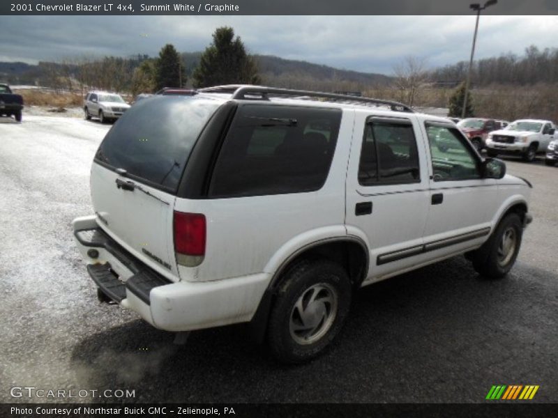 Summit White / Graphite 2001 Chevrolet Blazer LT 4x4