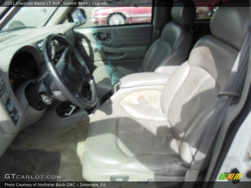 Summit White / Graphite 2001 Chevrolet Blazer LT 4x4