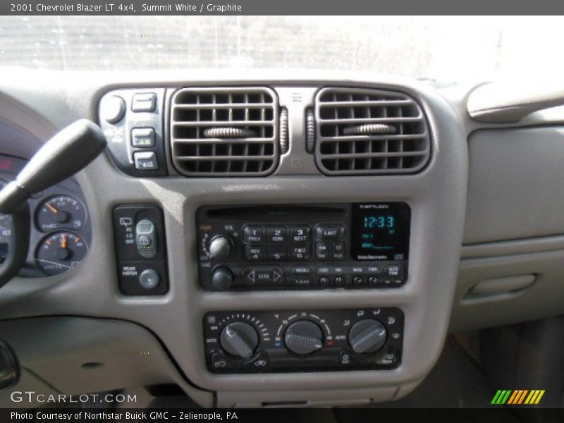 Summit White / Graphite 2001 Chevrolet Blazer LT 4x4