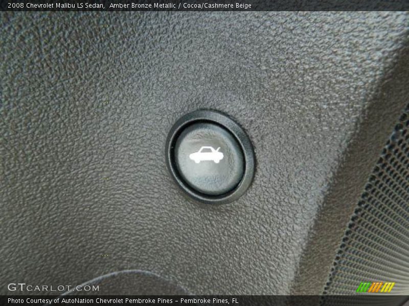 Amber Bronze Metallic / Cocoa/Cashmere Beige 2008 Chevrolet Malibu LS Sedan
