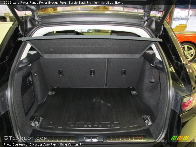 Barolo Black Premium Metallic / Ebony 2012 Land Rover Range Rover Evoque Pure